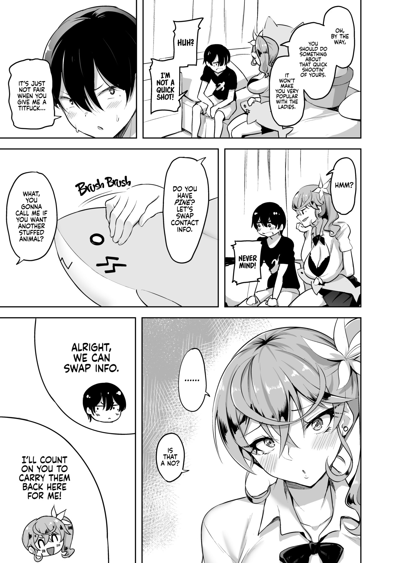 Hentai Manga Comic-I Tried to Help a Cute Gal With a Crane Game, and Now I'm Addicted to Her Titfucks-Read-20